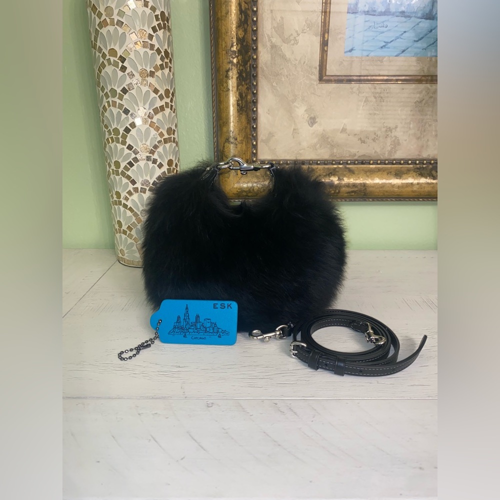 Coach Shearling Jonie in black